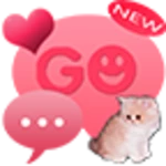 go sms pro theme kitty android application logo